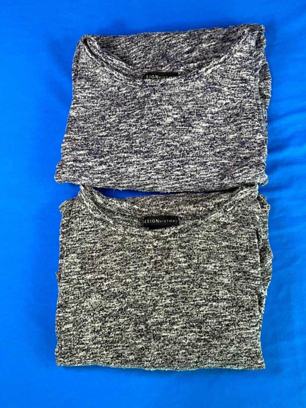 Design History Women’s Heather Lightweight Knit Sweater Tunic Size Large Set